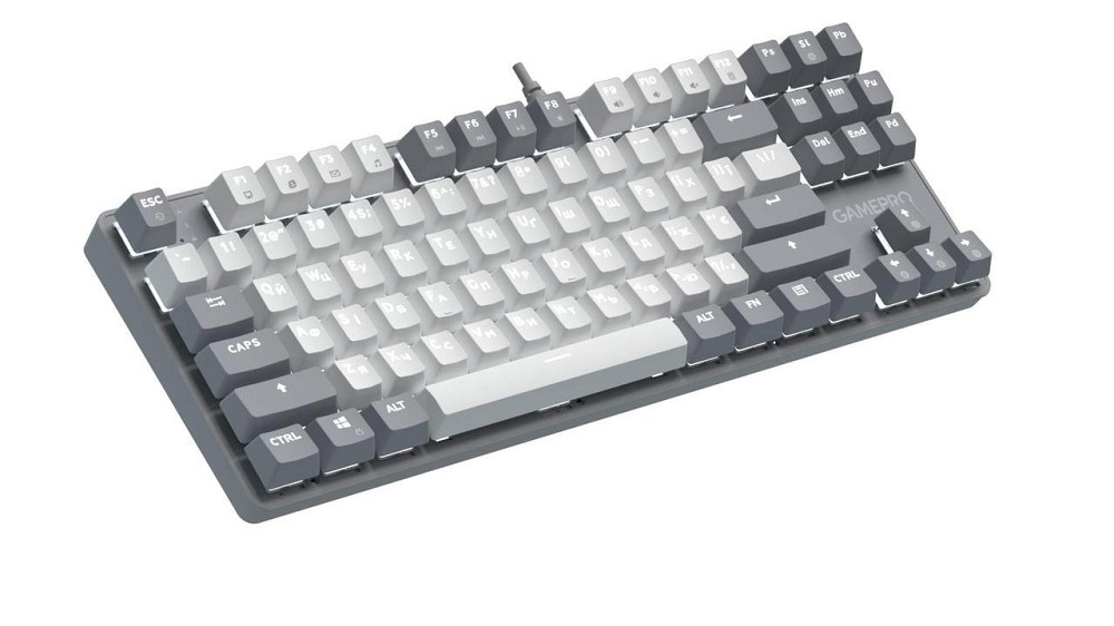 Клавиатура GamePro Genesis Metallic MK110G Outemu Red Swithes USB Gray ( 17405 ) Харків - фото 3