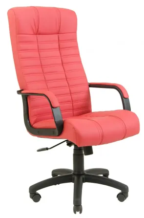 Офісне Крісло Керівника Richman Atlant Fly 2237 Підлокітник Річ Пластік М1 Tilt Рожевий Київ