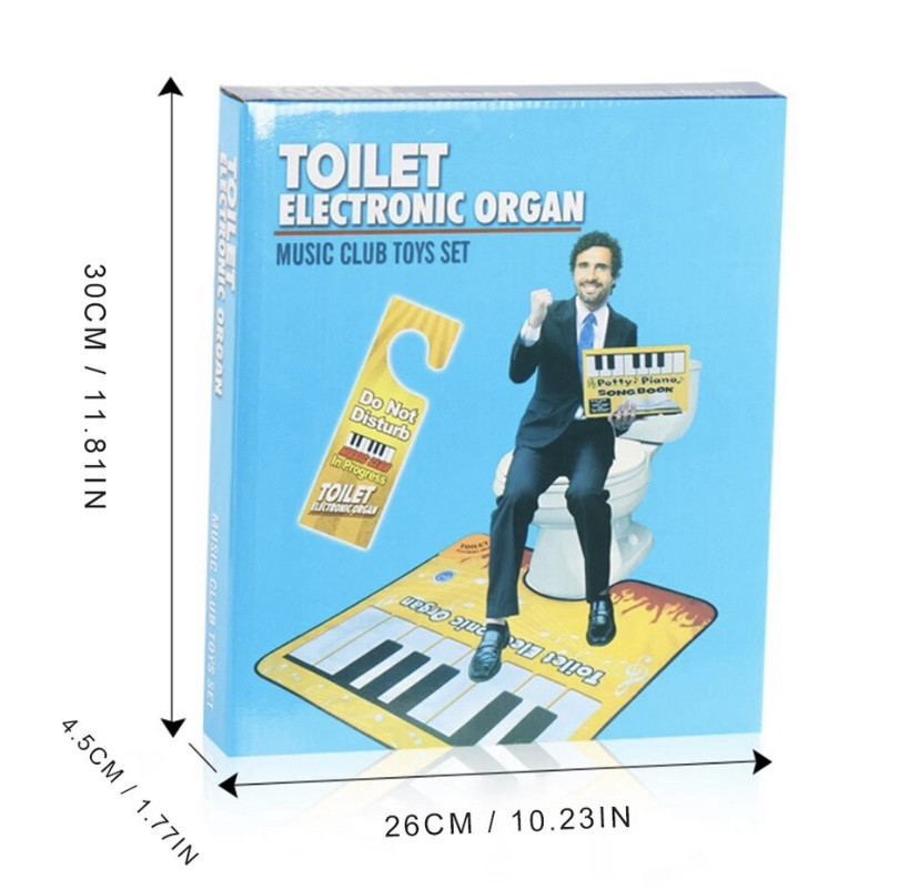 Музыкальный коврик для туалета разноцветный Киев - изображение 7