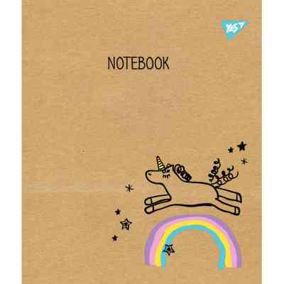 Зошит Yes А5 Sketch Animal Крафт 12 аркушів лінія (765070) Вінниця