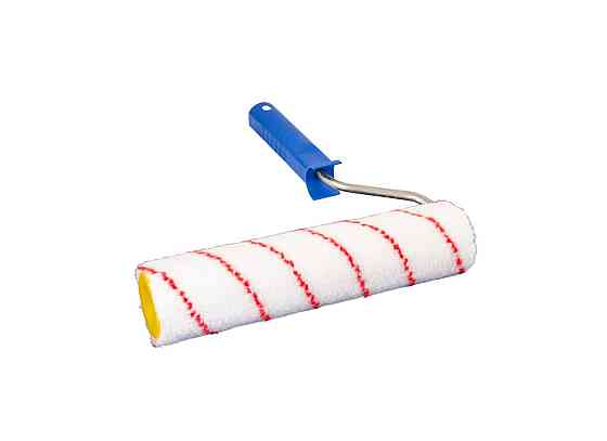 Валик малярський MASTERTOOL Nylon 48/250/9 мм Ø 8 мм з ручкою 92-5404-P Коломия