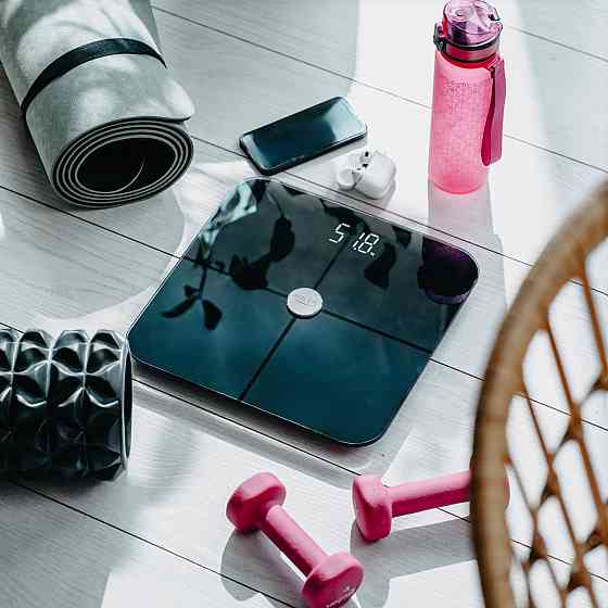 Ваги напольні Adler AD 8187 black електронні/ Smart/ 180кг/ 4хААА/ автовимкнення/ чорні Винница