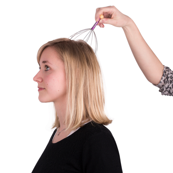 Масажер для голови inSPORTline Kutsuo - червоний Київ