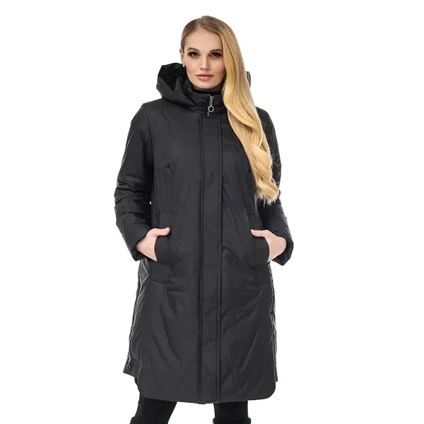 Жіноча подовжена демісезонна куртка великих розмірів. Жіночий весняний плащ. 50-66р Київ - фото 5