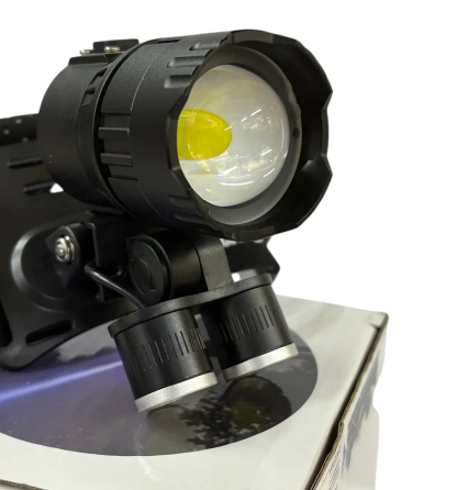 Налобный фонарь Bailong BL-T50-P160, 3 режима, аккумуляторный, Type-C зарядка, 1200 лм, влагозащита Одесса