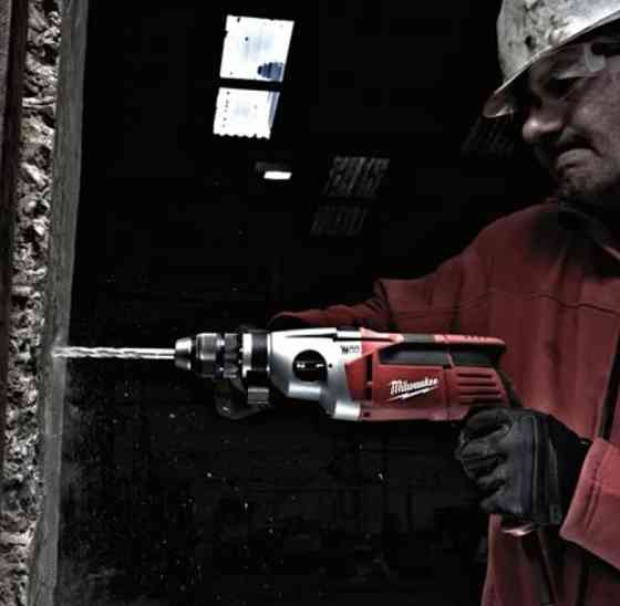 Дриль з ударом двошвидкісний MILWAUKEE, PD2E 24 R, 1020Вт (60Нм) (бічна рукоять, HDкейс) Одеса