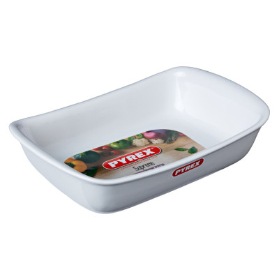 Форма для выпечки Pyrex Supreme white прямокутна 30 х 20 см (SU30RR1/7646) Винница - изображение 2