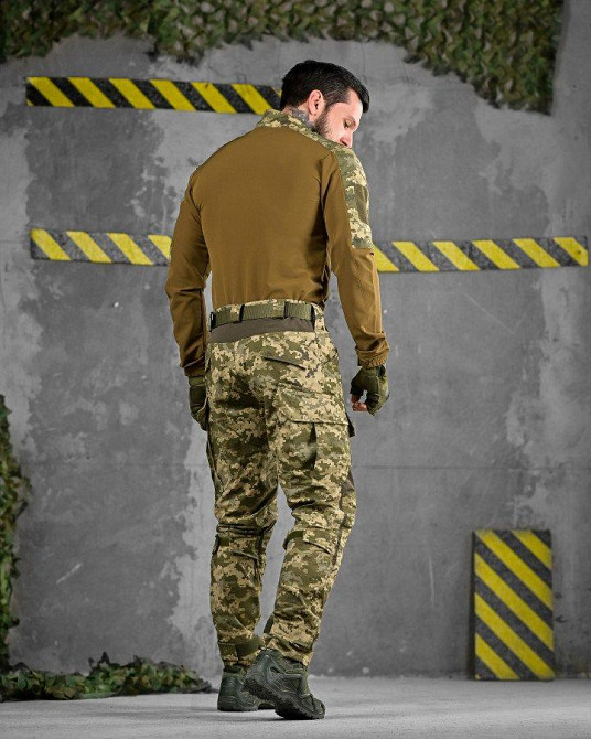 Летний тактический костюм AMAZONKA пиксель  ДЛ6495 Одесса - изображение 4