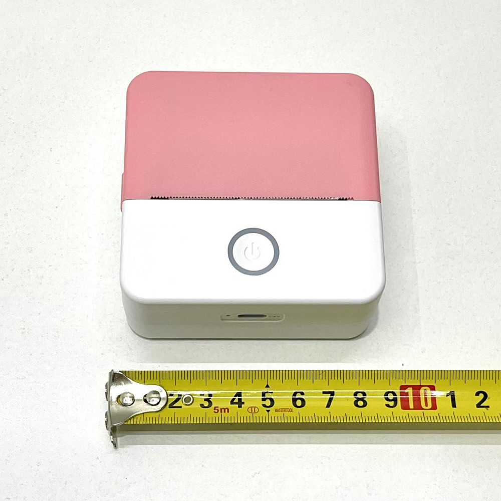 Принтер-міні дитячий портативний друк зі смартфона Рожевий (C 65320) Чернігів - фото 4