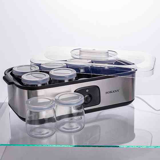 Йогуртниця електрична на 8 баночок по 180 (мл) 20 Вт SK-08109 Київ