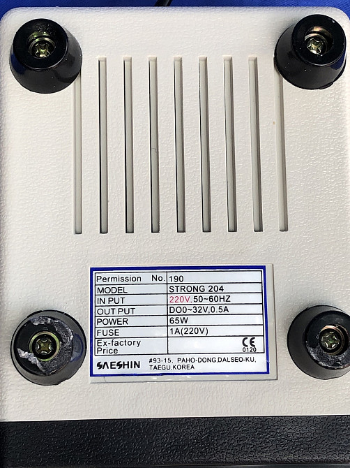Фрезер для маникюра и педикюра Strong 204 (65 вт , 35000 оборотов ) Киев - изображение 4
