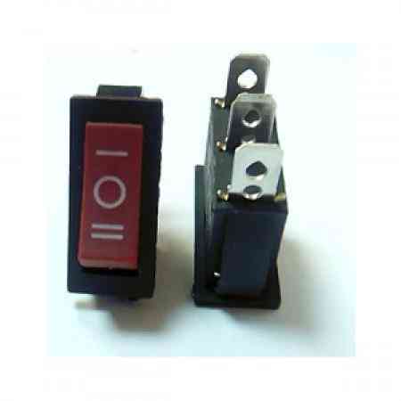 Кнопка узкая 1-я черная 3 позиции Харьков