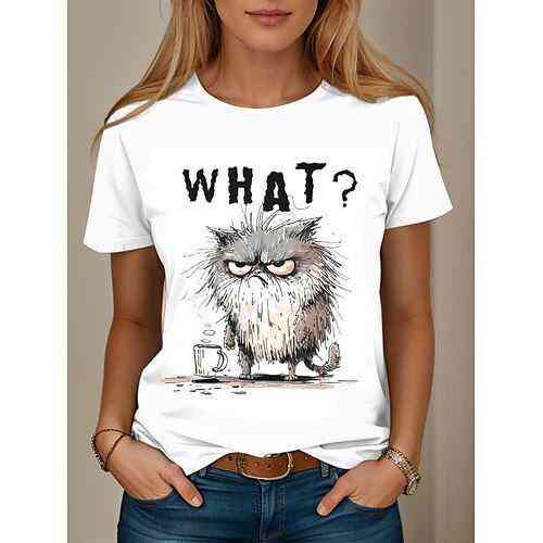 Футболка женская с принтом 44 Белая 2634325521 Днепр