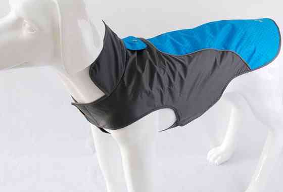 Куртка дощовик для собак BlackDoggy (Блекдоги) VC-JK12012 S, Синій Запоріжжя
