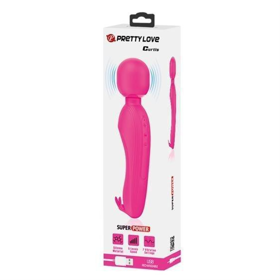 Вібратор - Pretty Love Curtis Massager Pink Sex Aura Київ - фото 1