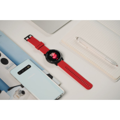 Смарт-годинник 2E Motion GT2 47mm Black-red + ремінець зелений (2E-CWW21BKRD-WS) Вінниця - фото 4