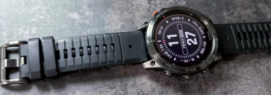 Смарт-Часи Garmin Fenix 7 PRO Solar 47mm Київ - фото 1