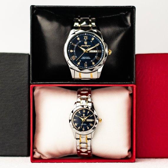 Комплект годинників для пари Poedagar Stava Couple (жіночі та чоловічі) 2 шт. Вінниця - фото 3