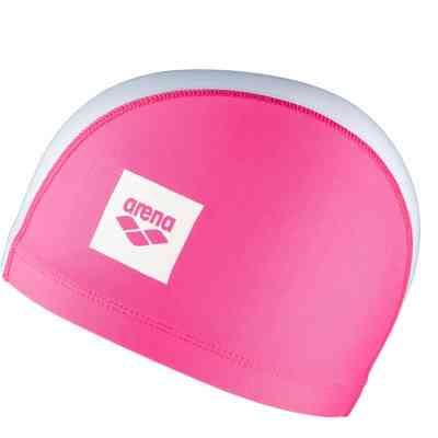 Шапка для плавання Arena Unix II JR 002384-105 рожевий, білий Діт OSFM (3468336220818) Вінниця