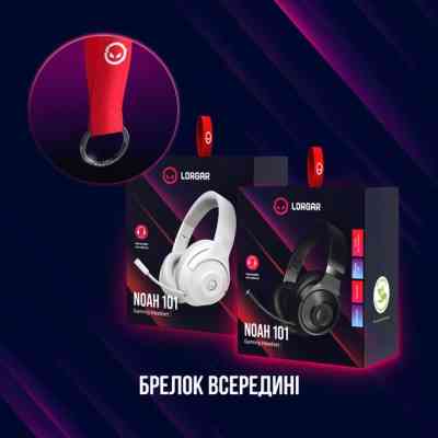 Навушники Lorgar Noah 101 Gaming 3.5 мм White (LRG-GHS101W) Вінниця
