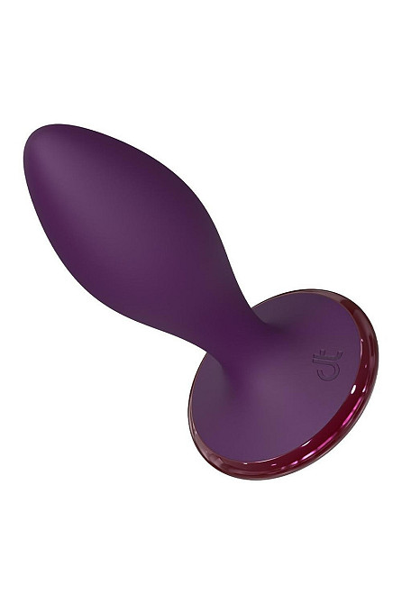 Анальный вибратор Dreamtoys Glam с пультом, фиолетовый, 12.8 см Sex Aura Киев - изображение 3
