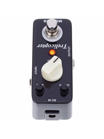 Гітарна педаль Mooer Trelicopter MTR1, аналогове Tremolo, True Bypass, регулювання Depth, Rate та Bias, металевий корпус Київ - фото 12