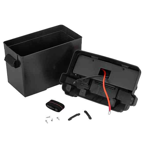 Ящик аккумуляторный с зарядкой USB, с выключателями 60А+10А C11517-1 Черкассы