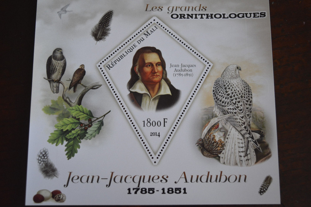 Мали. Личности.Фауна. Блок. 2014 год (Д) Полтава - изображение 1