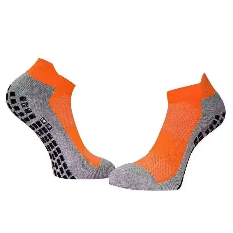 Носки короткие с антискользящим покрытием на подошве CZST-322 оранжевые,размер L Каменец-Подольский - изображение 2