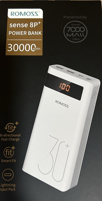 Павербанк: Power Bank Romoss 30000mAh. Киев - изображение 2
