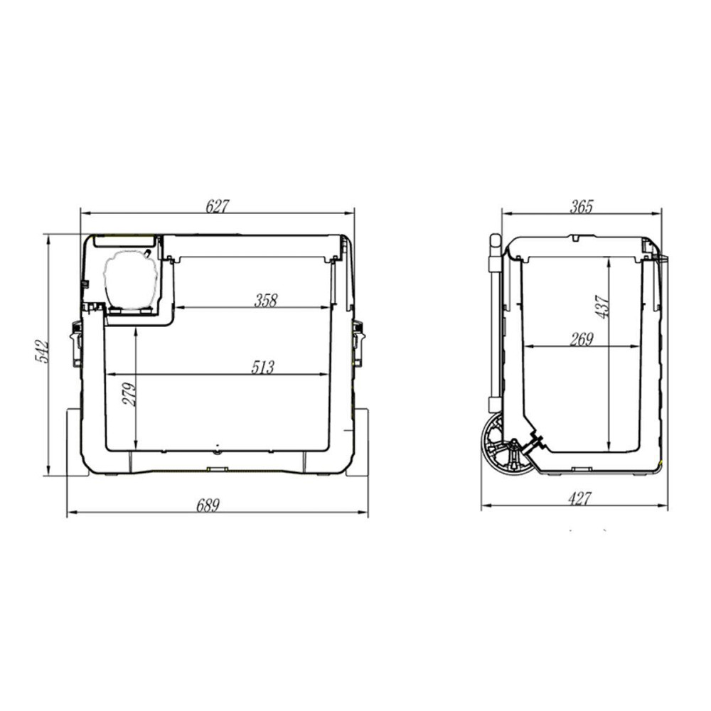 Холодильник автомобильный Brevia 52л 22760 Киев - изображение 7