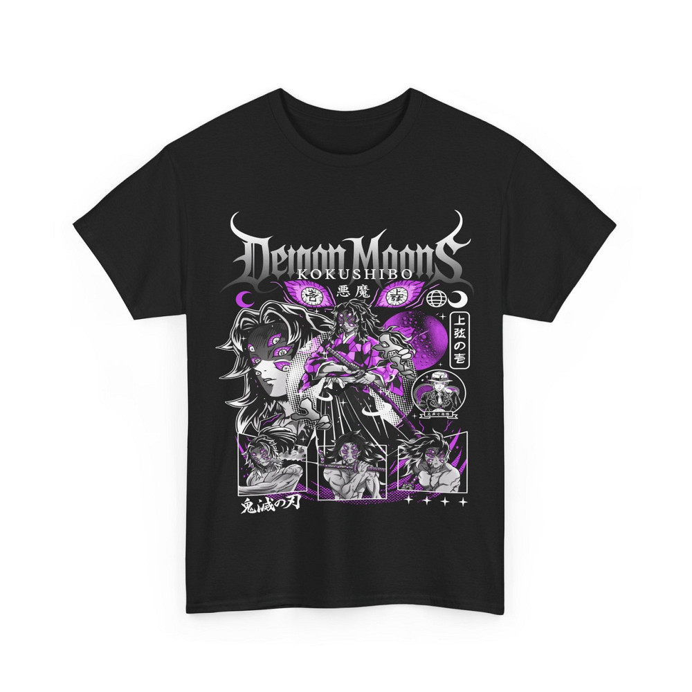 Футболка для хлопчика з аніме принтом Вбивця демонів оверсайз (зріст від 165 до 180) Чорний AnimeJ0257m Дніпро - фото 5