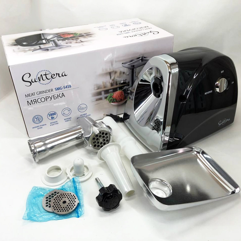 Електричні м'ясорубки кухонні, Кухонна м'ясорубка з реверсом Хороша Електрична 'ясорубка MU-52 Івано-Франківськ - фото 9