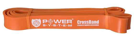 Еспандер-петля (гумка для фітнесу і кроссфіту) Power System PS-4052 CrossFit Level 2 Orange (опір 10 Каменское
