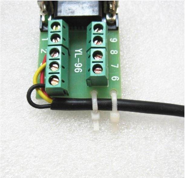 Переходник RS232 DB9 COM-порт мама вилка на клеммники 9pin адаптер для подключения проводов Киев - изображение 5