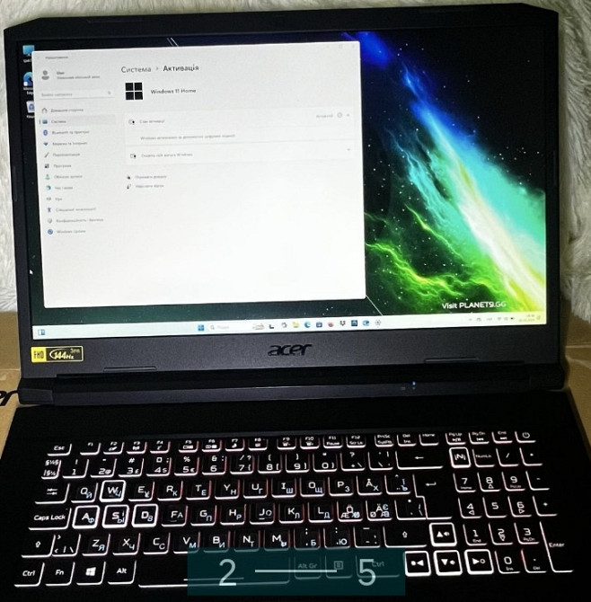 Ноутбук Ігровий ASER NITRO 5, 17 дюймів 144Hz. Київ - фото 4