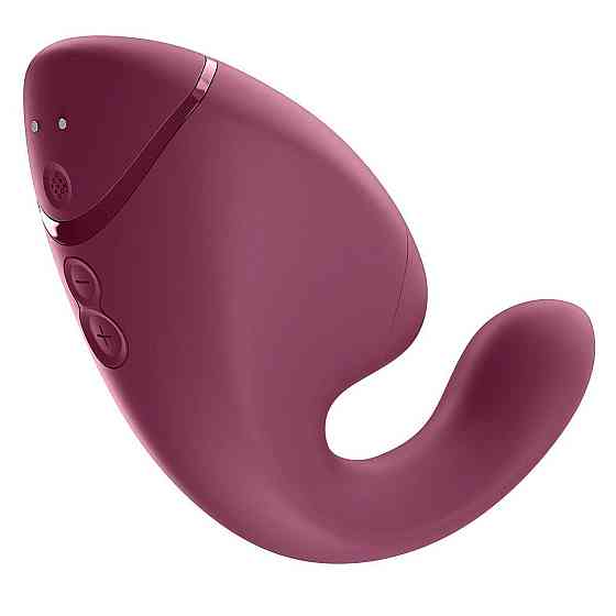 Двойной вакуумный клиторальный стимулятор с вибрацией Womanizer Next Duo - Dusky Pink Sex Aura Киев