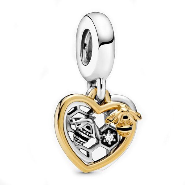 Серебряный шарм Пандора    