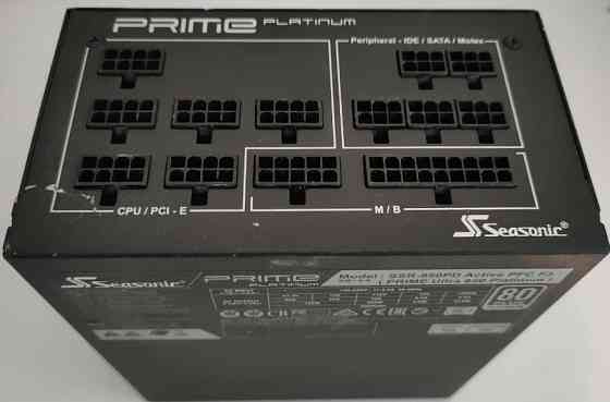 Блок питания 850W Seasonic PRIME Ultra 850 Platinum. Харьков