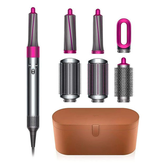 Фен для волосся професійний 2 швидкості 5 в 1 + Кейс, Фен-щітка-гребінець, Електрофен з насадками KA-18 Івано-Франківськ - фото 1