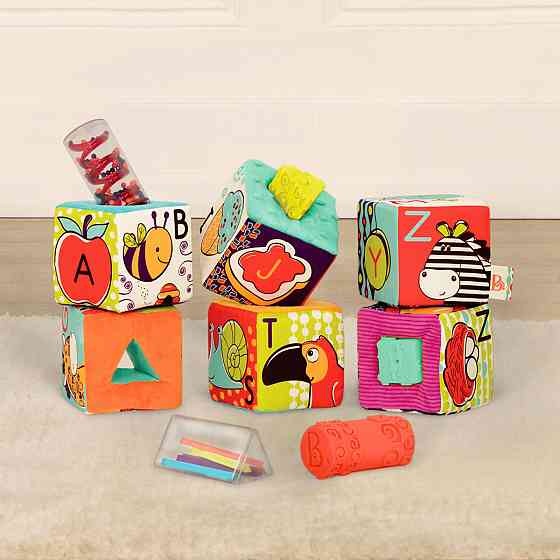 Розвиваючі М'які Кубики-Сортери Abc S2 Дніпро