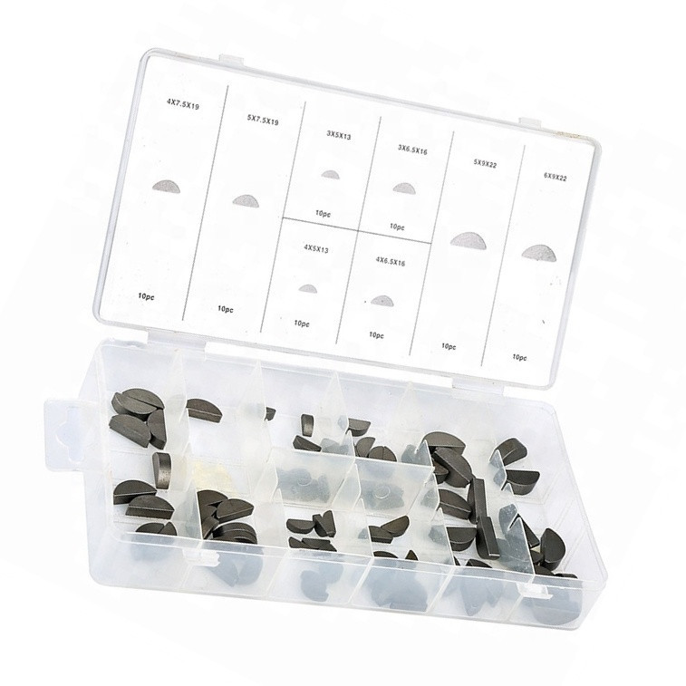 Шпонки напівкруглі в наборі 80 шт. (8 видів) Мукачево - фото 5