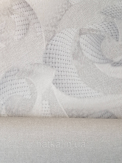 Обои метровые виниловые на флизелине Sintra Vila абстракция мазки точки серые бежевые 533031 Киев - изображение 4