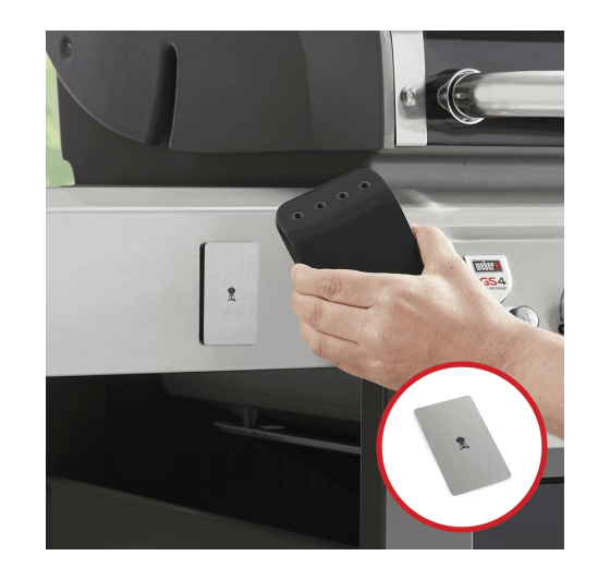 Комплект креплений Weber Connect с 6-деталей 3255 Код: 008627 Ровно