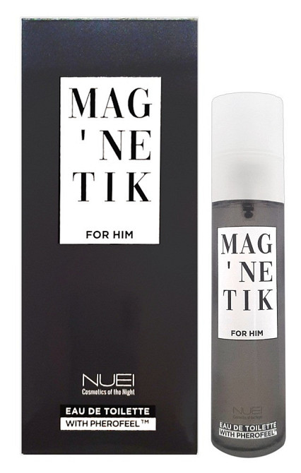 Чоловіча туалетна вода з феромонами Mag'netik for Him від NUEI 50 мл Sex Aura Київ - фото 3