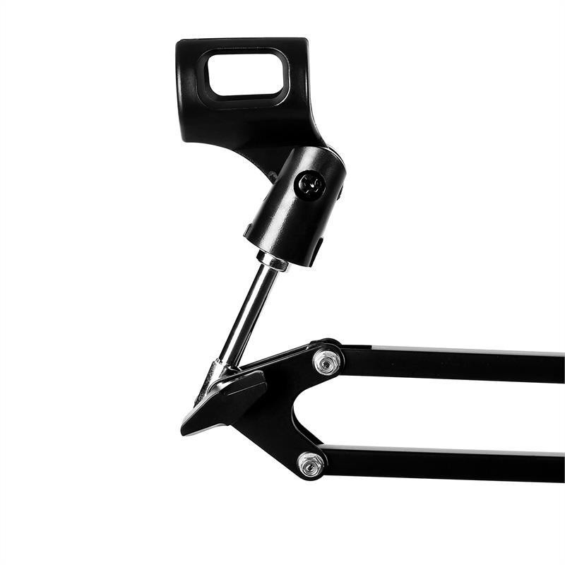 Набір студійних мікрофонів із мікрофоном, підставкою для мікрофона та захистом від зламу сріблястого кольору Рівне - фото 8