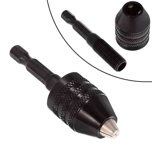 Патрон свердлильний швидкозатискний, 0.3-6.5мм 1/4&quot; 6-гранний для дрилі Вінниця