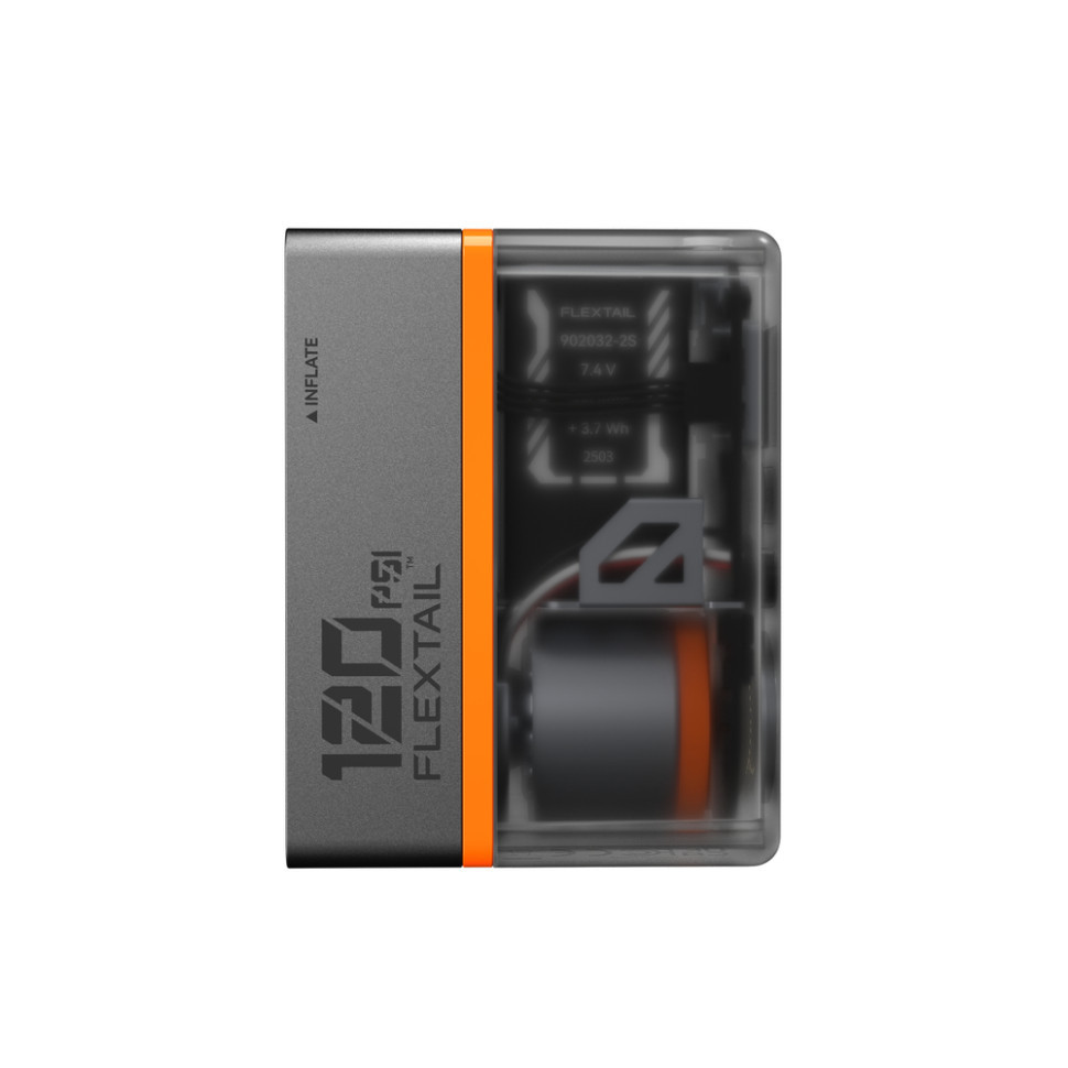 Велосипедний міні насос-задня фара Flextail Tiny Tire Pump ACS, чорний Київ - фото 4