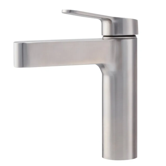 Смеситель для умывальника Koer KI-10016-02 из нержавеющей стали, цвет нерж, модель KR4789 Харьков