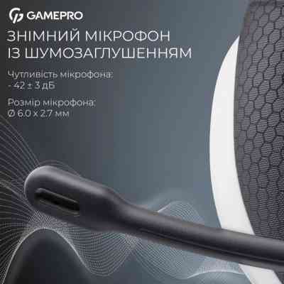 Наушники GamePro Asgard Bragi 7.1 RGB Tri-Mod White (HSW250W) Винница
